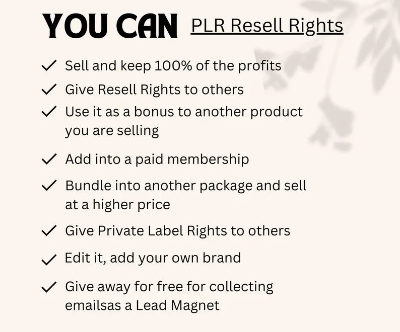 12 Mini Courses with Resell Rights