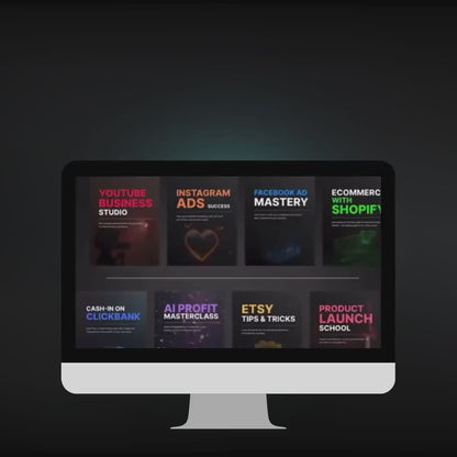 CUSTOM-BUILT STORE + 12 COURSES WITH RESELL RIGHTS